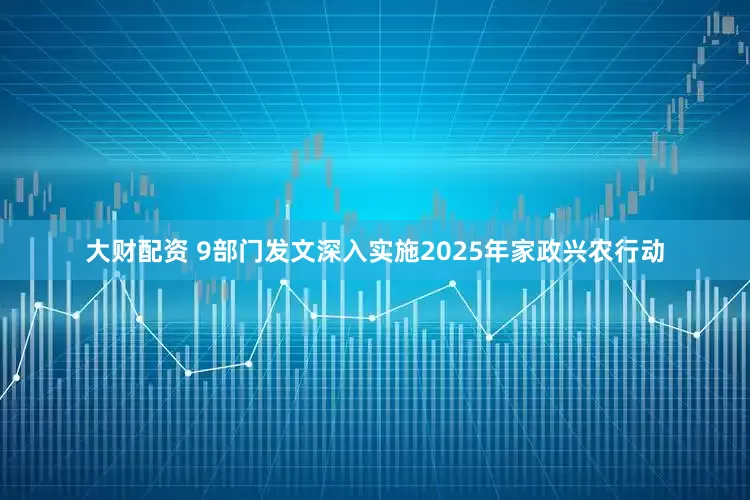 大财配资 9部门发文深入实施2025年家政兴农行动